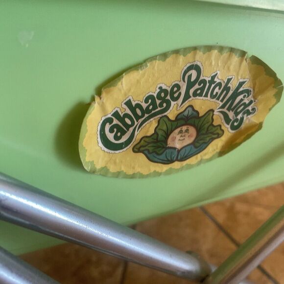 Vintage Cabbage Patch Kids Coleco 1980s Foldable Doll Stroller Pram Baby Buggy - Picture 6 of 16